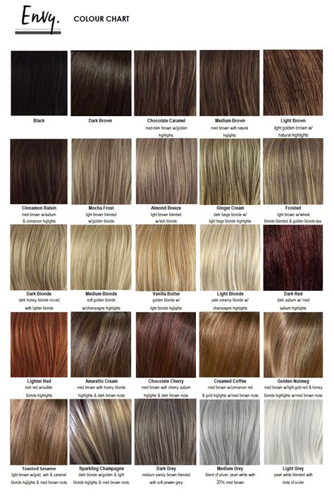 envy wig|envy wig color chart.